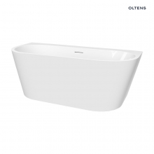 Oltens Hulda wanna wolnostojąca 160x75cm przyścienna - 12020000 + RABAT 6% Z KODEM OLT6