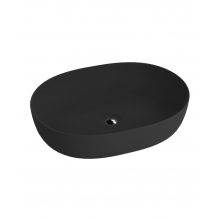 Umywalka nablatowa 60x43cm - Lavita Blas Black