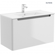 Oltens Jog Umywalka 81x39 meblowa prostokątna biała 41204000