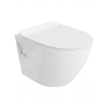 Miska WC wisząca z funkcją bidetu + deska - Lavita Salto