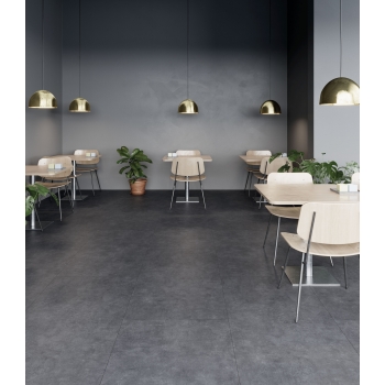 Panele podłogowe FAUS - INDUSTRY TILES - Negro Concrete - AC6 8mm