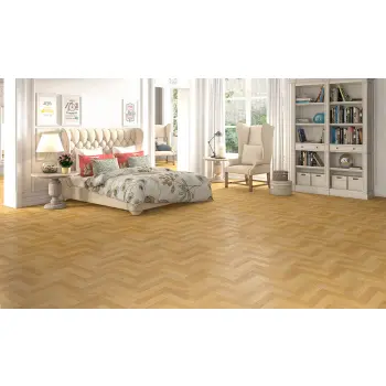Panele podłogowe FAUS - MASTERPIECES - Marquetery Natural Herringbone - AC6 8mm