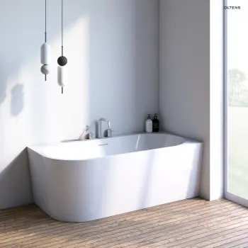 Oltens Hulda wanna wolnostojąca 170x80cm narożna prawa - 11004000 + RABAT 6% Z KODEM OLT6