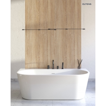Oltens Hulda wanna wolnostojąca 160x75cm przyścienna - 12020000 + RABAT 6% Z KODEM OLT6