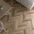 Panele podłogowe FAUS - MASTERPIECES - Cream Chevron - AC6 8mm