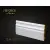 Listwa przypodłogowa MDF Prestige Decor L 12/8 - 16mm - biała - RAL 9003/RAL 9016 - ZAPYTAJ O RABAT