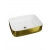 Umywalka nablatowa 50x40 LAVITA Galera Brushed Gold
