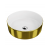Umywalka nablatowa 37cm - Lavita Merida Brushed Gold