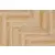 Panele podłogowe WENINGER - DE LUX Jodełka - Dąb California 12mm AC6